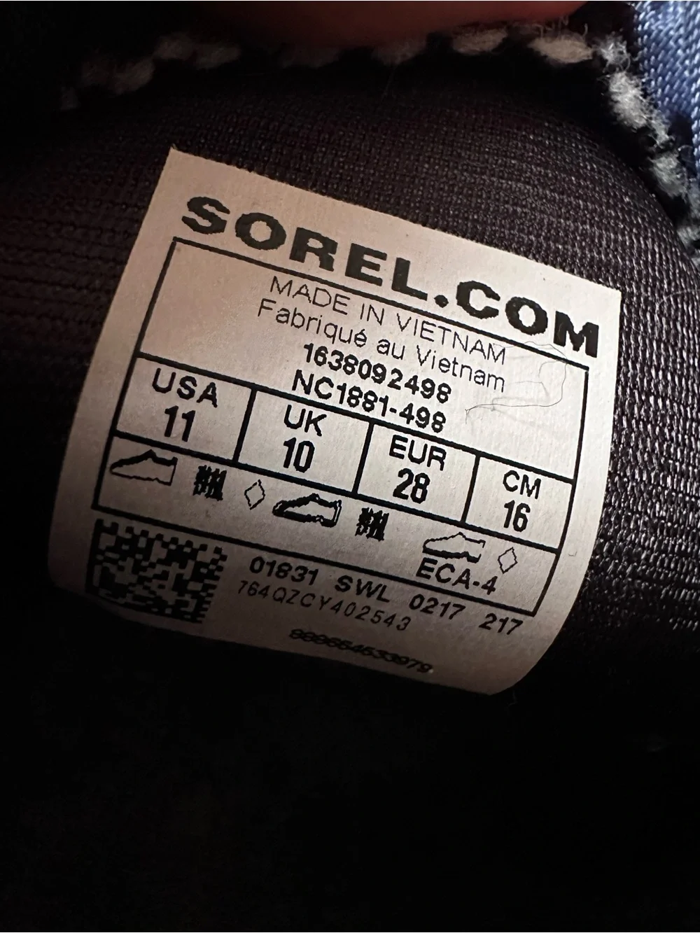 Sorel Cub Kids' Snow Boots Waterproof Toddler Size 11